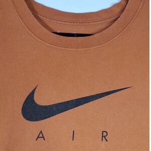 Vintage Nike Air T Shirt Orange Mens XXL‎ Loose Fit Swoosh Logo Graphic Tee